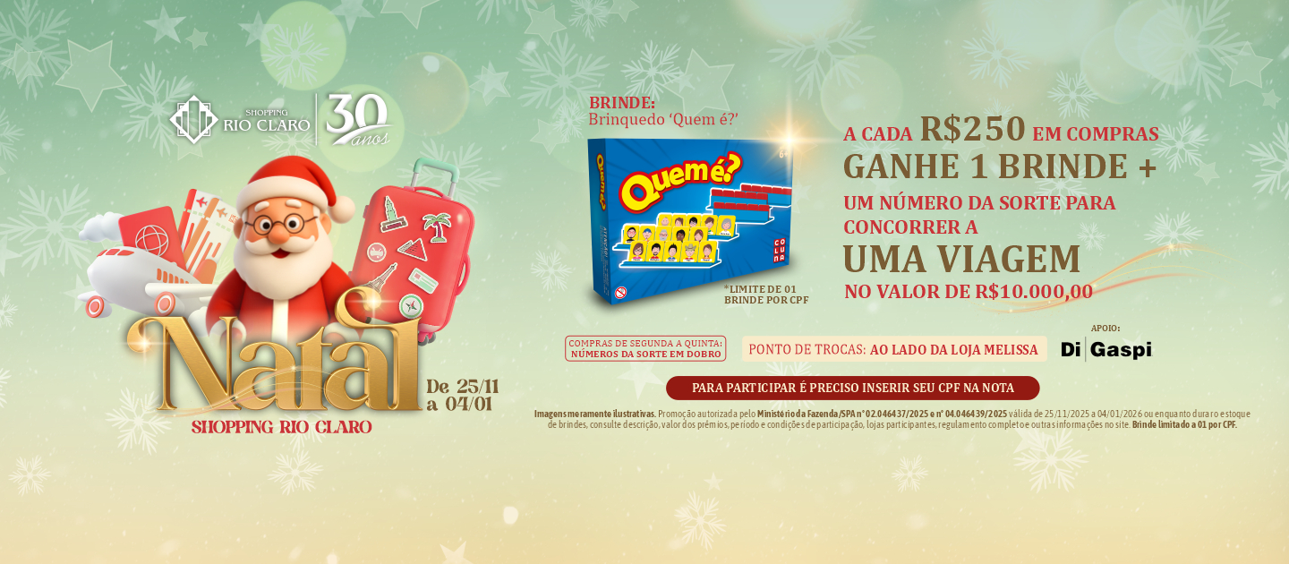 Shopping Natal - Rio Claro